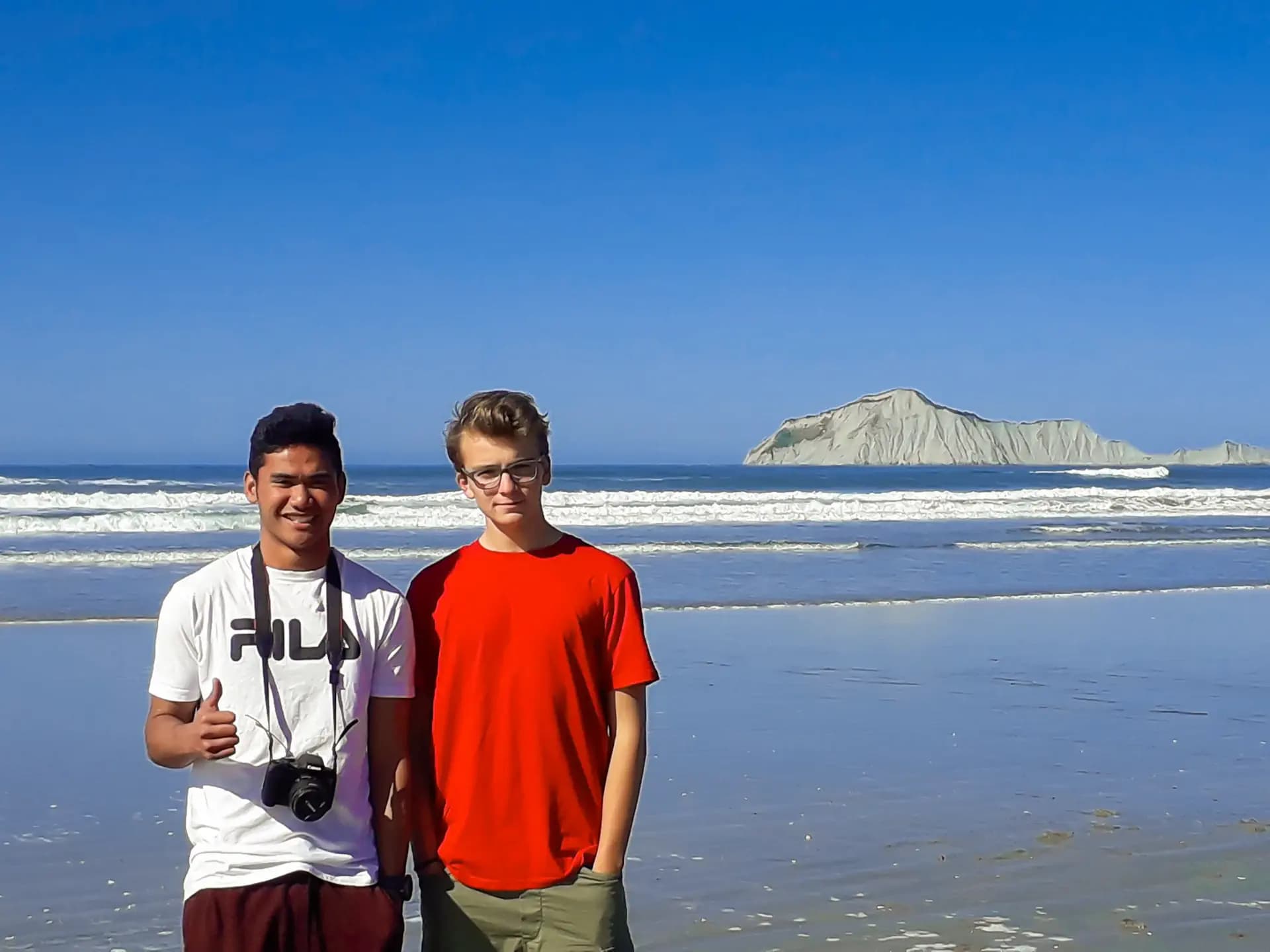 Paolo Ambrosino Y Psw N H2018 Nzl Nuova Zelanda Studente Paesaggio Mare Pag Programma Orizzontale