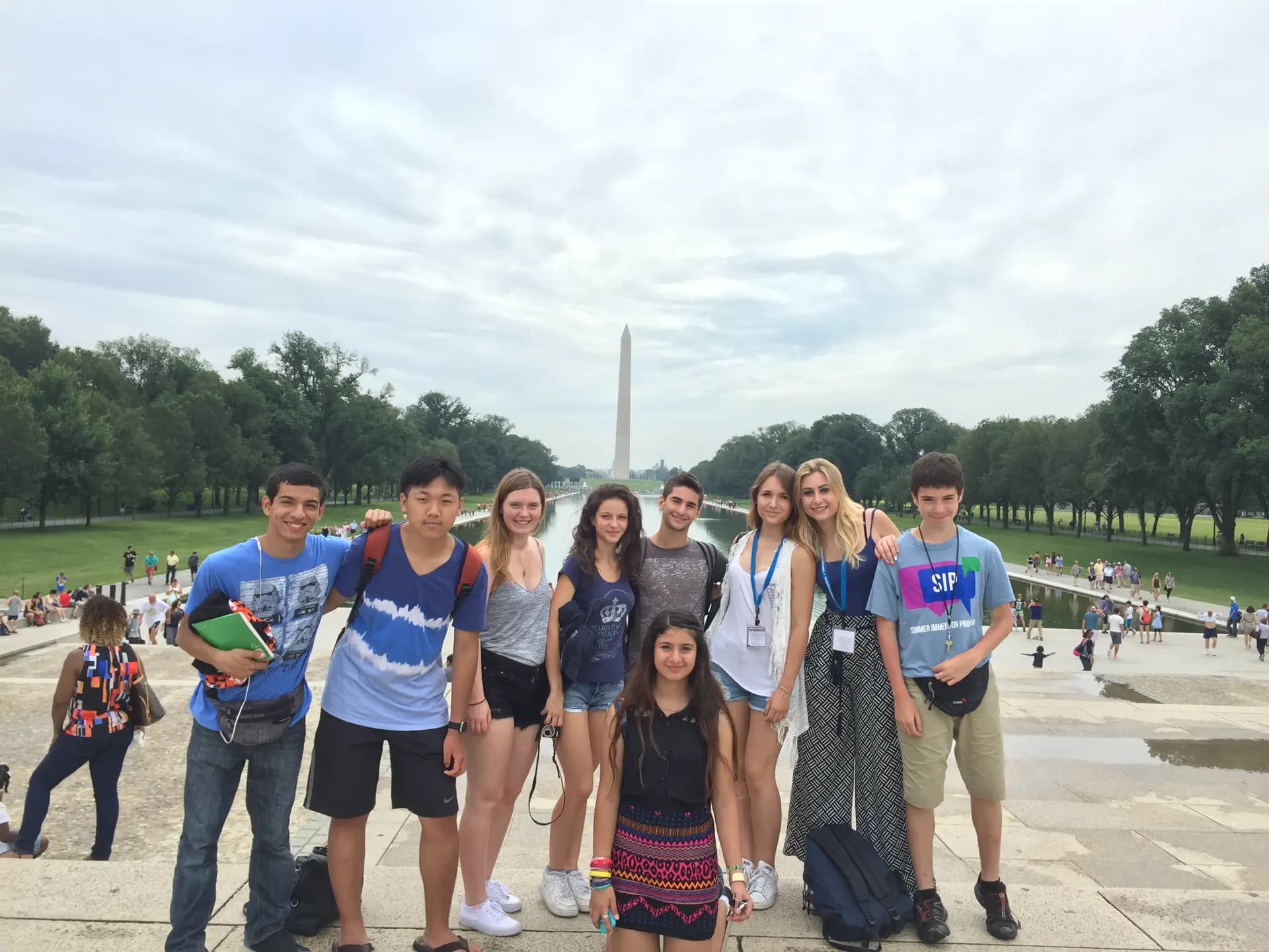 Alessia Fulghesu IP 2015 Usa Stati Uniti Studentessa Gruppo Monumento Pag Programma Orizzontale (2)